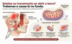 Laser infravermelho na ATM comparado ao laser vermelho no tratamento da dor